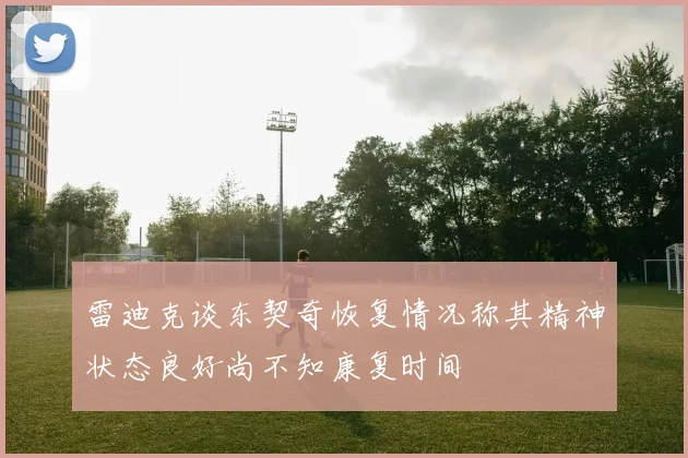 雷迪克谈东契奇恢复情况称其精神状态良好尚不知康复时间